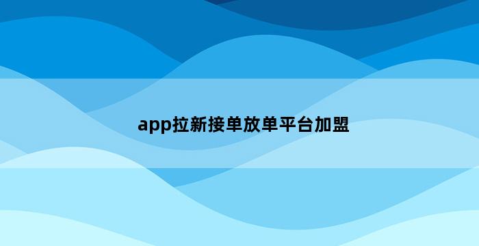 补单平台